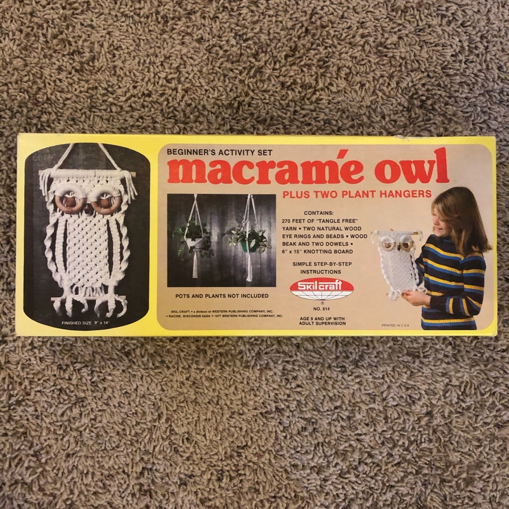 Vintage Macrame Kit
